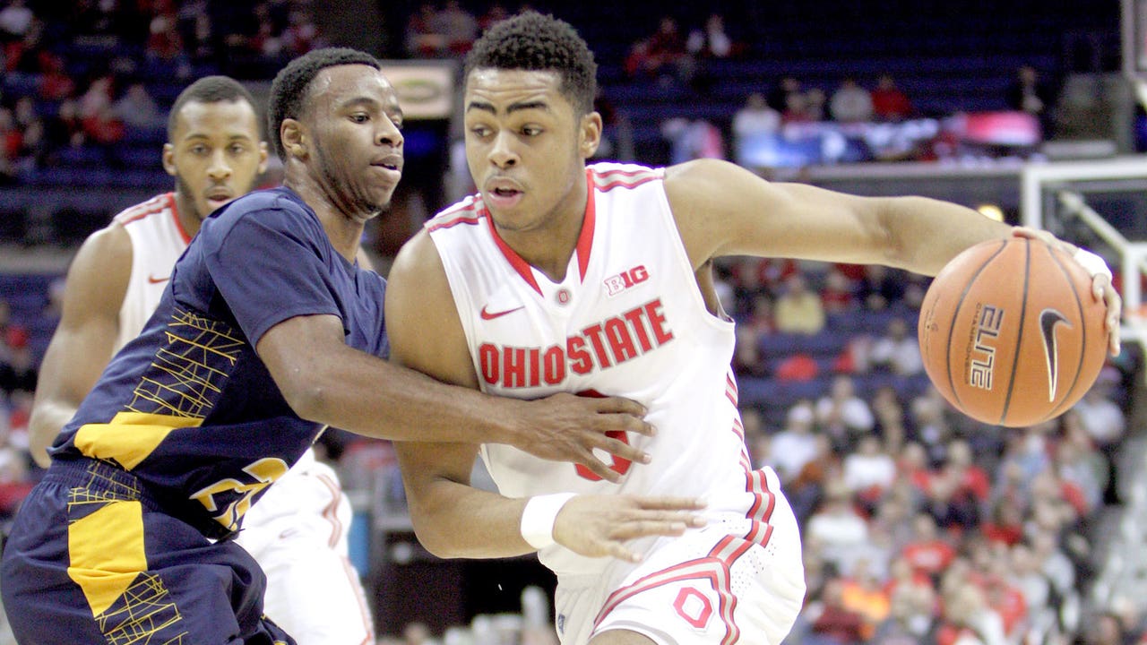 Russell nets 21 points to lift No. 12 Ohio St. past North Carolina A&T